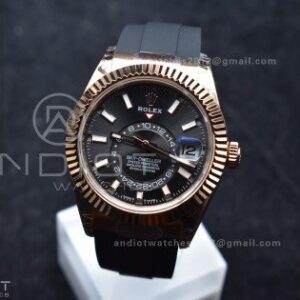 Skydweller RG Noob Best Edition Gray Dial on Oysterflex Strap A23J