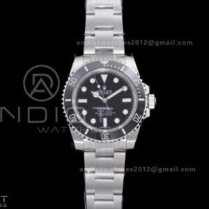 Submariner 114060 No Date Black Ceramic 904L Steel VSF 1:1 Best Edition VS3130