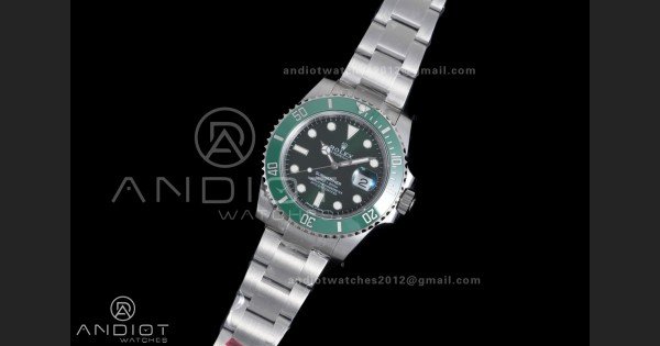 Submariner 116610 LV Green Ceramic 904L Steel VSF 1:1 Hulk Best Edition VS3135 - Image 2