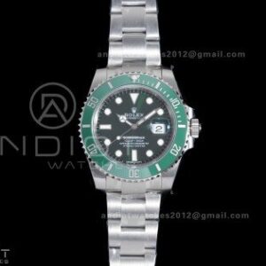 Submariner 116610 LV Green Ceramic 904L Steel VSF 1:1 Hulk Best Edition VS3135