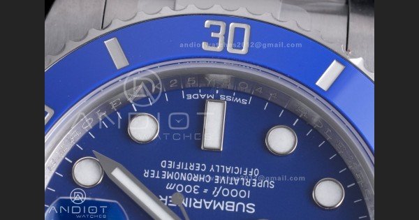 Submariner 116619 LB Blue Ceramic 904L Steel VSF 1:1 Best Edition VS3135 - Image 6