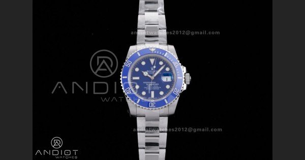 Submariner 116619 LB Blue Ceramic 904L Steel VSF 1:1 Best Edition VS3135