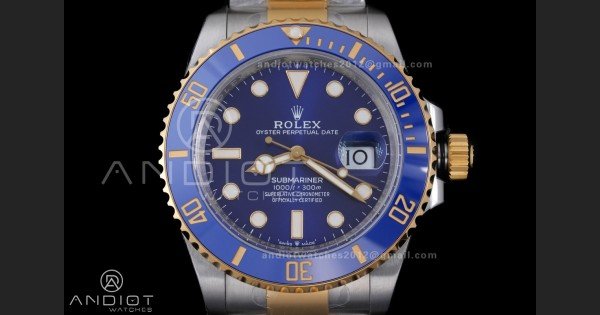 Submariner 126613 LB SS/YG Blue Ceramic 904L Steel VSF 1:1 Best Edition VS3235 - Image 3