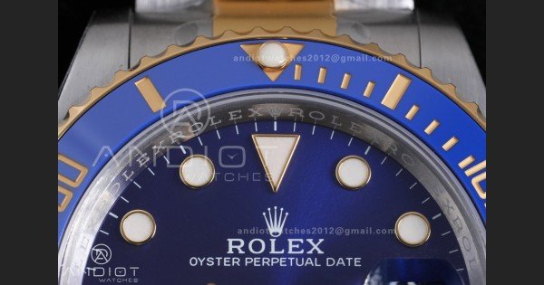 Submariner 126613 LB SS/YG Blue Ceramic 904L Steel VSF 1:1 Best Edition VS3235 - Image 4