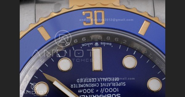 Submariner 126613 LB SS/YG Blue Ceramic 904L Steel VSF 1:1 Best Edition VS3235 - Image 6