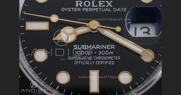 Submariner 126613 LN SS/YG Black Ceramic 904L Steel VSF 1:1 Best Edition VS3235 - Image 5