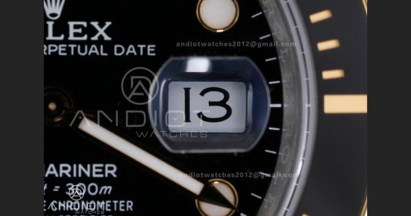 Submariner 126613 LN SS/YG Black Ceramic 904L Steel VSF 1:1 Best Edition VS3235 - Image 8