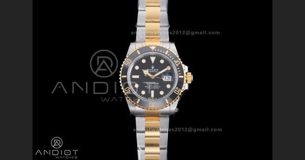 Submariner 126613 LN SS/YG Black Ceramic 904L Steel VSF 1:1 Best Edition VS3235