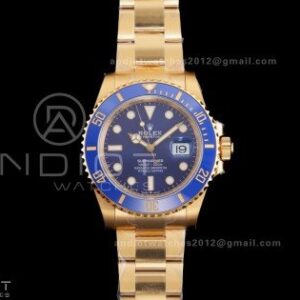 Submariner 126618 LB YG Blue Ceramic 904L Steel VSF 1:1 Best Edition VS3235