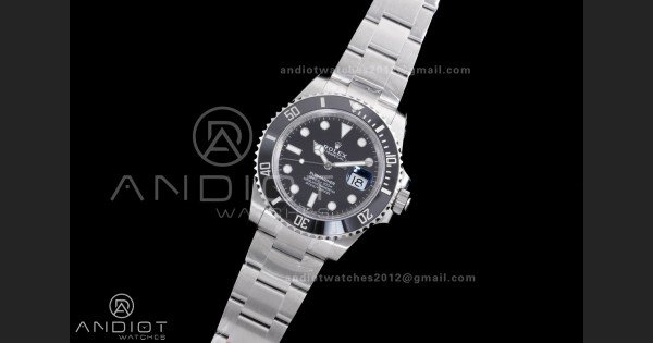 Submariner 41mm 126610 LN Black Ceramic 904L Steel VSF 1:1 Best Edition VS3235 - Image 2