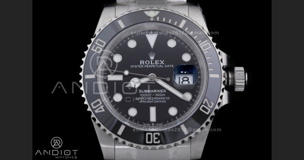 Submariner 41mm 126610 LN Black Ceramic 904L Steel VSF 1:1 Best Edition VS3235 - Image 3