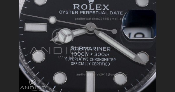 Submariner 41mm 126610 LN Black Ceramic 904L Steel VSF 1:1 Best Edition VS3235 - Image 5