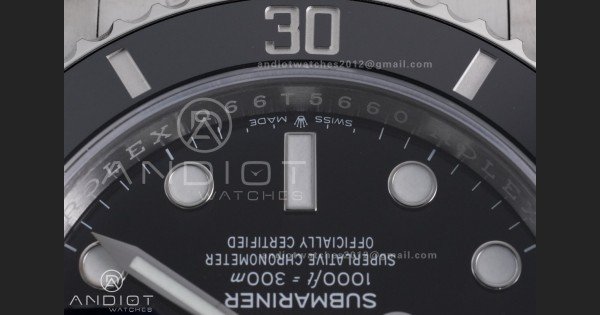 Submariner 41mm 126610 LN Black Ceramic 904L Steel VSF 1:1 Best Edition VS3235 - Image 6