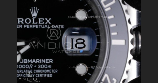 Submariner 41mm 126610 LN Black Ceramic 904L Steel VSF 1:1 Best Edition VS3235 - Image 8