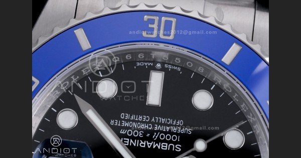 Submariner 41mm 126619 LB Blue Ceramic 904L Steel VSF 1:1 Best Edition VS3235 - Image 6