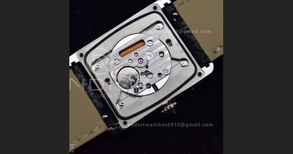 Tank Solo 27.5mm K11F SS White Dial on Black Leather Strap Ronda Quartz - Image 9