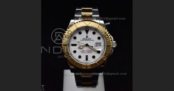 Yacht-Master 116623 YG Plated GMF Best Edition White Dial on SS/YG Bracelet SA3135 - Image 2