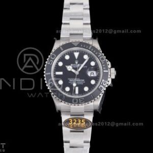 Yacht-Master 226627 Titanium QF 1:1 Best Edition Black Dial On Titanium Bracelet SH3235