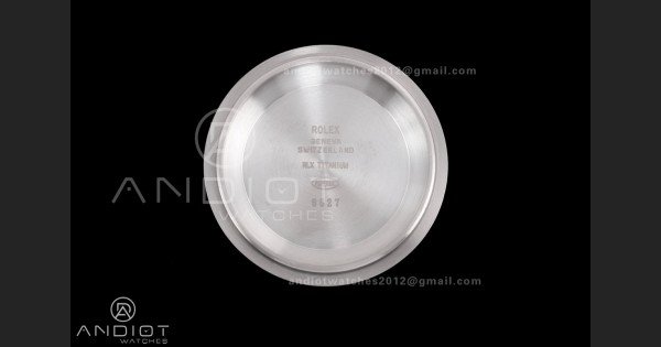 Yacht-Master 226627 Titanium QF 1:1 Best Edition Black Dial On Titanium Bracelet SH3235 - Image 8