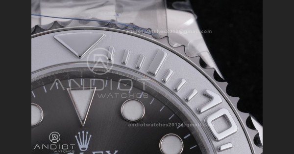 Yacht-Master 37mm 268622 CSF 1:1 Best Edition Grey Dial 904L SS Case and Bracelet SA2236 - Image 6