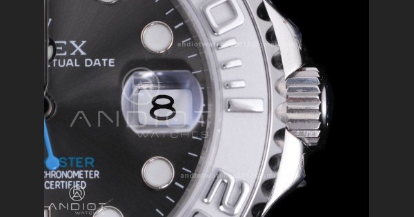 Yacht-Master 37mm 268622 CSF 1:1 Best Edition Grey Dial 904L SS Case and Bracelet SA2236 - Image 7
