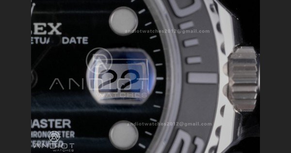 Yacht-Master 42mm 226659 Gold Factory 1:1 Best Edition Ceramic Bezel Falcon's Eye Dial on Oyster flex Strap VR3235 (Tungsten Heavy Version) - Image 8