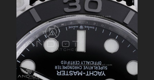 Yacht-Master 42mm 226659 SS QF 1:1 Best Edition 3D Black Ceramic Bezel on Oysterflex Strap SH3235 (Weighted) - Image 5