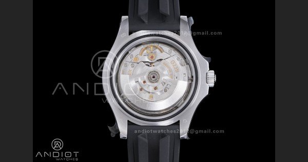 Yacht-Master 42mm 226659 SS QF 1:1 Best Edition 3D Black Ceramic Bezel on Oysterflex Strap SH3235 (Weighted) - Image 8